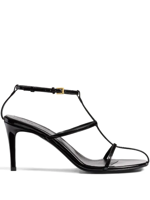 KHAITE 75mm Cage sandals Black F3083938200