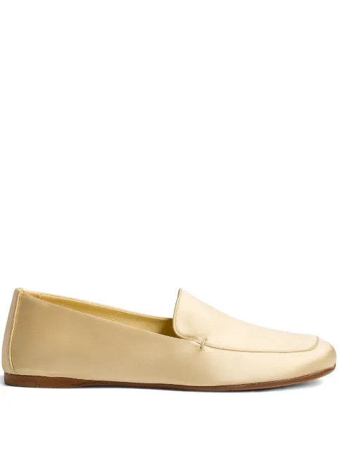 KHAITE Monroe slip-on loafers Yellow F4050452622