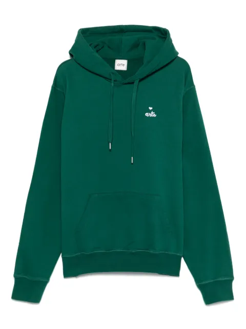 Arte Antwerp Heart-logo hoodie Green SS25162H