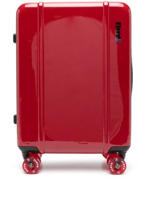 Floyd logo-tape cabin luggage bag Red FL2001CA013