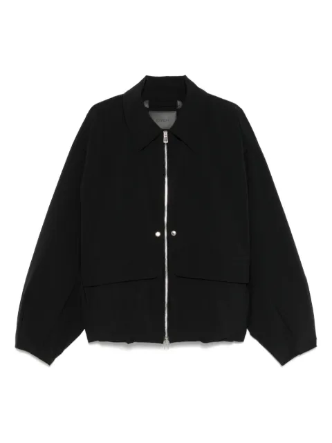 SONGZIO pleat-detail jacket Black SSH2JP702BK