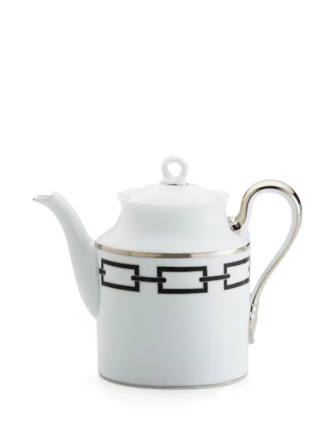 GINORI 1735 Catene porcelain teapot White 004RG00FTE400010900G00125500