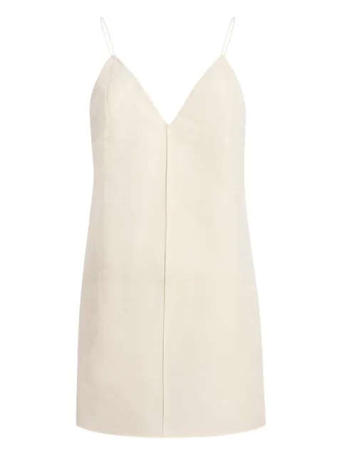 KHAITE Talsie V-neck top Neutrals 2396385121