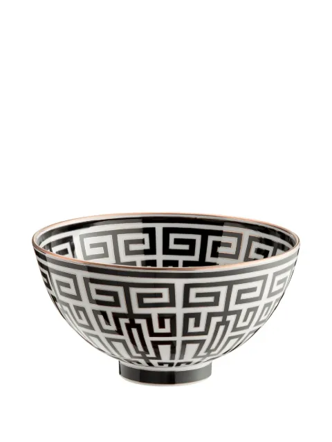 GINORI 1735 Labirinto Nero bowl (11cm) Black 020RG00FG649901G00125100