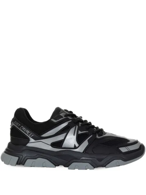 Just Cavalli panelled sneakers Black 78QA3SH6ZSC49