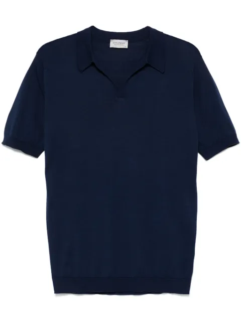 John Smedley Noah T-shirt Blue NOAHNAVY
