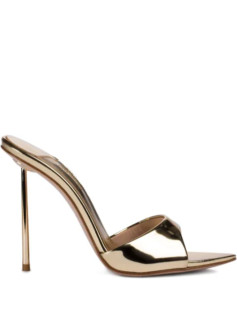 Le Silla Bella metallic open-toe sandals Gold 6622C100BXPPMRA