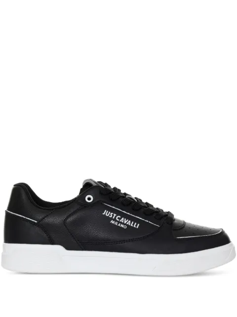 Just Cavalli logo-print sneakers Black 78QA3SB2ZPA91