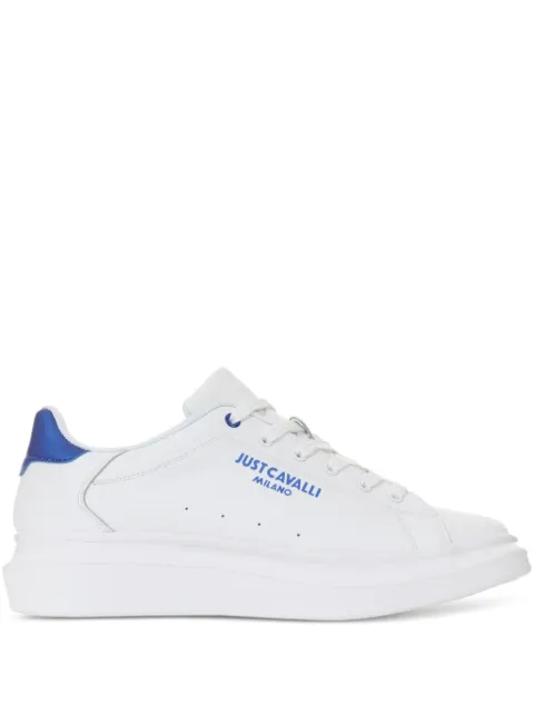 Just Cavalli logo-print sneakers White 78QA3SBFZPA96