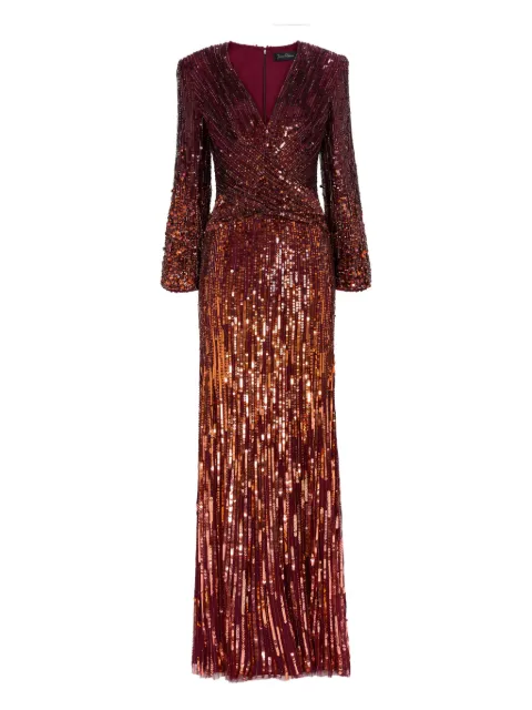 Jenny Packham Cosmos maxi dress Red JPCLS141ZC