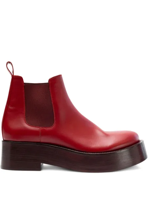 Valentino Garavani platform Chelsea boots Red YS0F53CHC