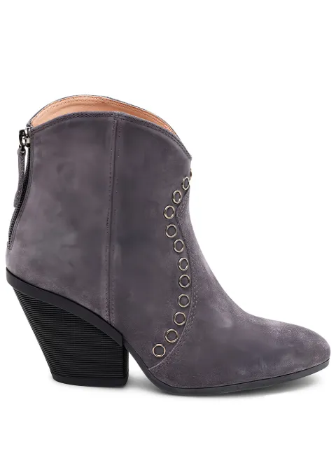 Hogan eyelet-embellished suede boots Grey GYW5810DW64O4J