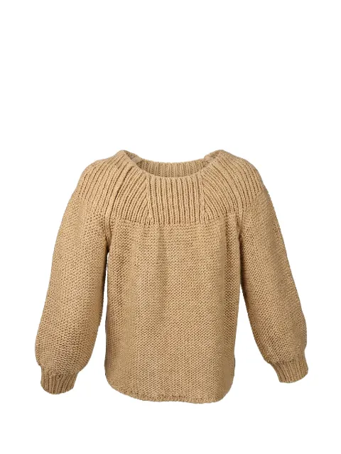 Valentino Garavani ribbed sweater Neutrals BKC00J1R4