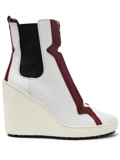 Hogan lace-up wedge boots White GYW2490P1907BQ