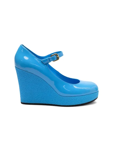 Hogan H449 lace-up platform boots Blue GYW2760T550OW0