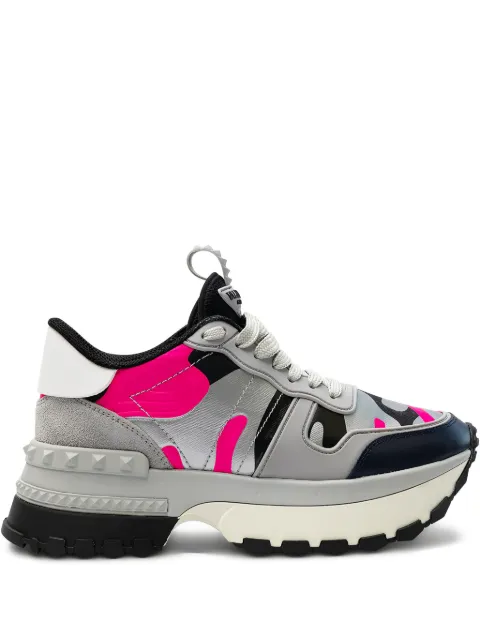 Valentino Garavani lace-up fastening sneakers Grey WS0S70MHB