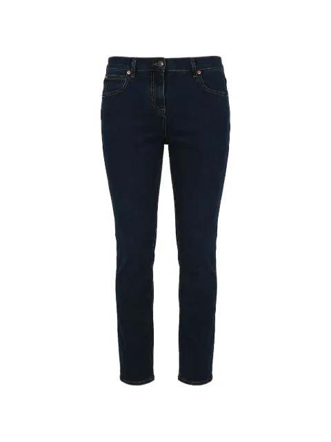 Valentino Garavani V-detail slim-fit jeans Blue BDD09F55A