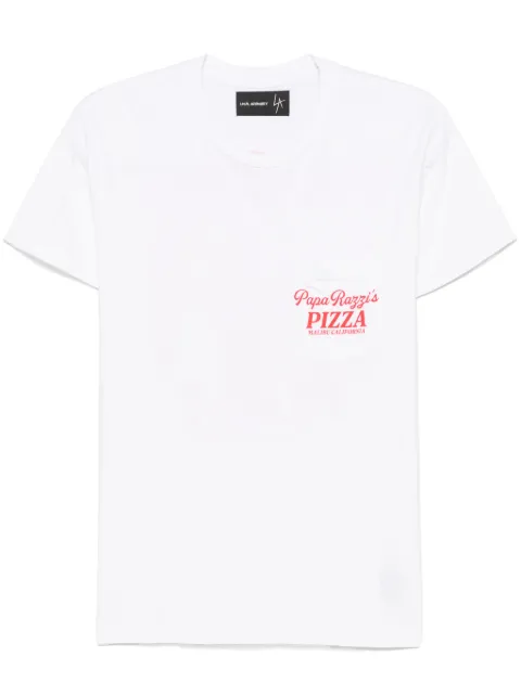 Local Authority slogan-print T-shirt White A25SSP02