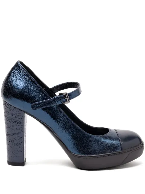Hogan buckle-strap pumps Blue HXW1880L0441ZK