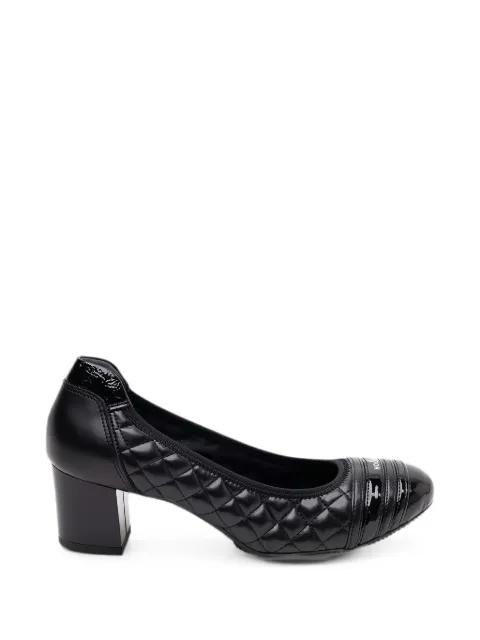 Hogan leather heeled pumps Black HXW2160AS40JY5