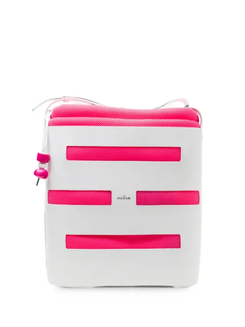 Hogan cut-out bucket shoulder bag Pink GCW00RK1400L7F