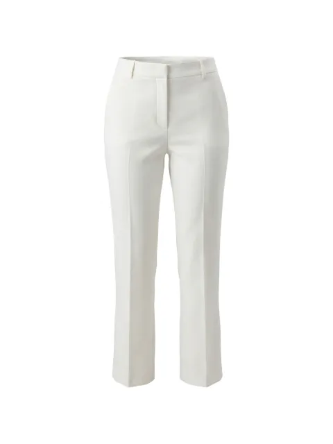 Valentino Garavani pressed-crease tailored trousers White BRB36015F