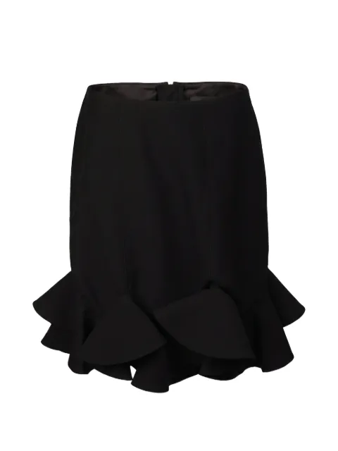 Valentino Garavani ruffled skirt Black BRA3U51CF