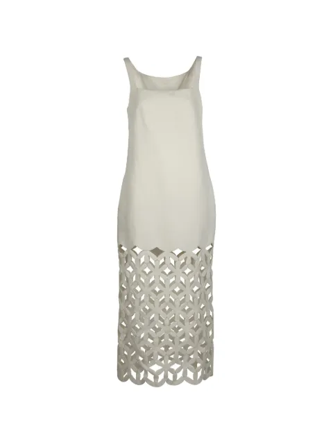 Valentino Garavani cut-out midi dress Neutrals BVAVW06BC