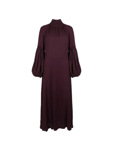 Valentino Garavani high-neck dress Purple BVAS651MH