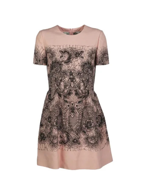 Valentino Garavani lace mini dress Pink BVANT64PR