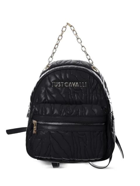 Just Cavalli quilted backpack Black 78RA4BE8ZSB23
