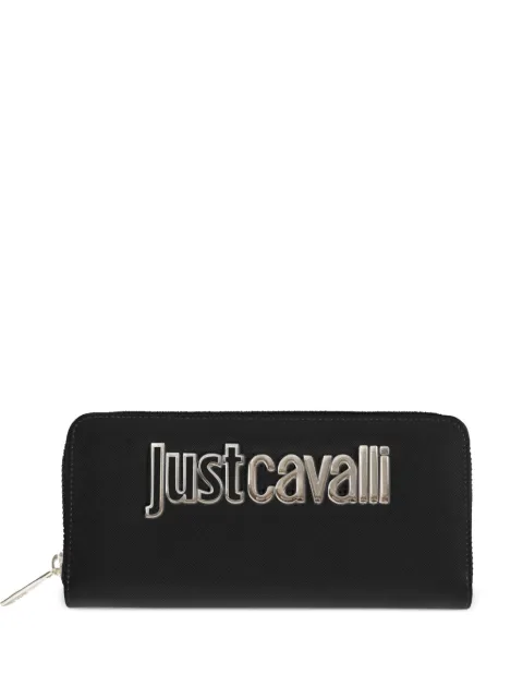 Just Cavalli logo-lettering wallet Black 78RA5PB1ZS766