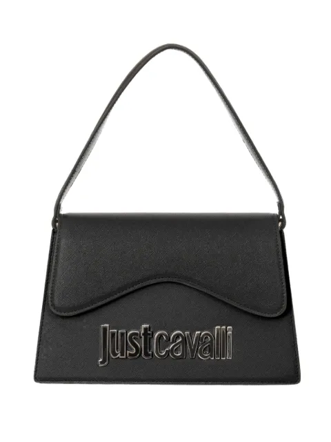 Just Cavalli logo-lettering tote bag Black 78RA4BB4ZS766