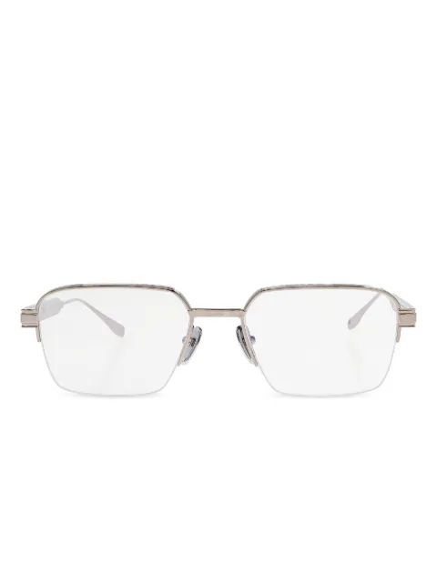 Balmain Eyewear rectangle-frame glasses Silver BPX178B