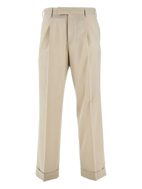 PT Torino pleated chinos Neutrals COASX5ZA0FWDZI560