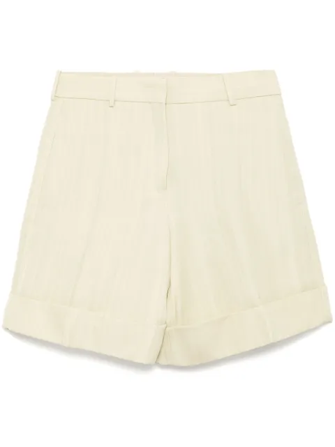 Jil Sander tailored shorts Green J02KA0333