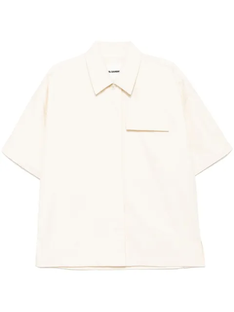 JIL SANDER+ cotton jacket Neutrals J40DL0161J45267106