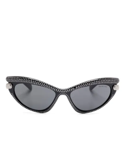 Swarovski Eyewear cat eye sunglasses Black SK6038