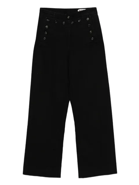 BODE button-detailed jeans Black WRF25BT050