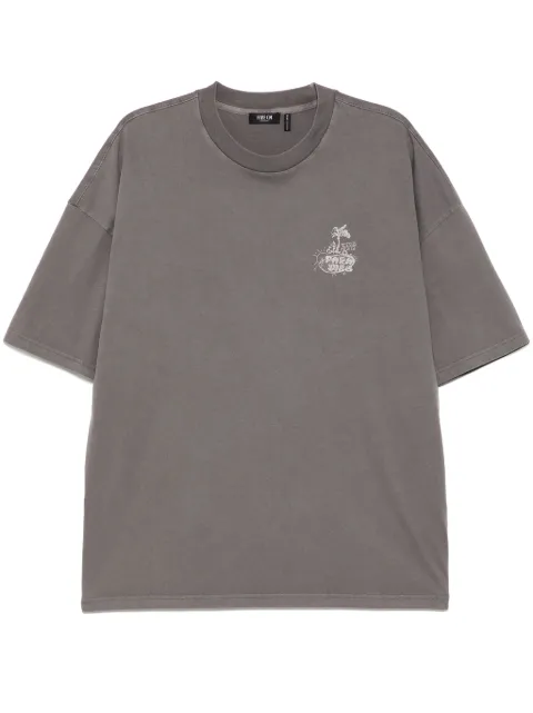 FIVE CM graphic-print T-shirt Grey 5CXTEM00160X
