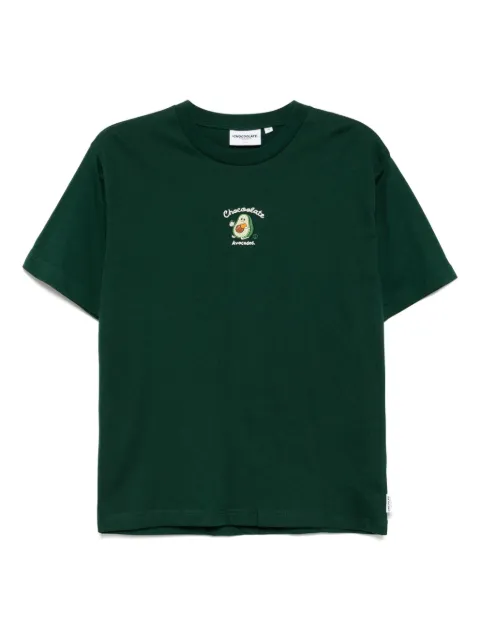 CHOCOOLATE logo-embroidered T-shirt Green B1XTEL1921XSOG