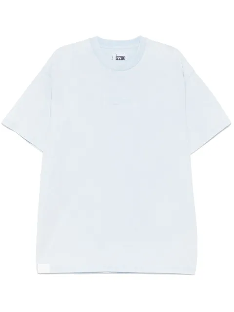 izzue logo-print T-shirt Blue IZXTEN1125S5O