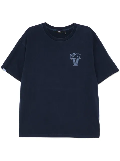 FIVE CM graphic-print T-shirt Blue 5CXTEM00155X