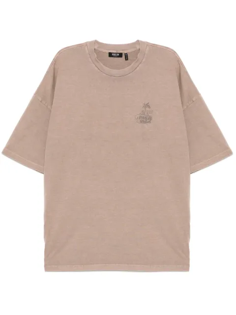 FIVE CM graphic-print T-shirt Brown 5CXTEM00160X