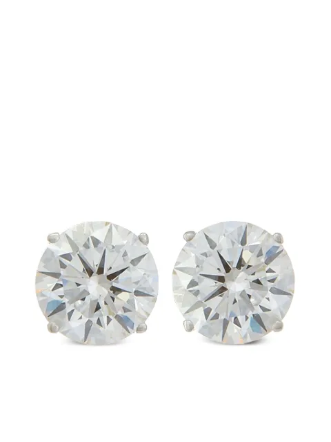 Tilla 14kt yellow gold diamond stud earrings Gold FFLGERST200WG