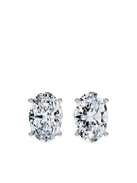 Tilla 14kt white gold diamond stud earrings White FFDEA1023