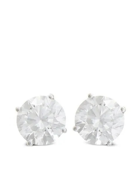 Tilla 14kt white gold diamond stud earrings White FFLGERST400WG