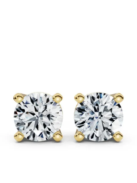 Tilla 14kt yellow gold diamond stud earrings Yellow FFLGERST200YG
