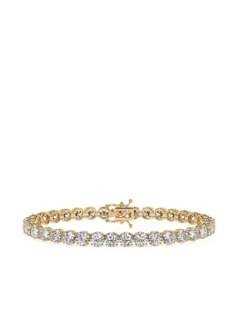 Tilla 14K yellow gold diamond tennis bracelet Gold FF334307