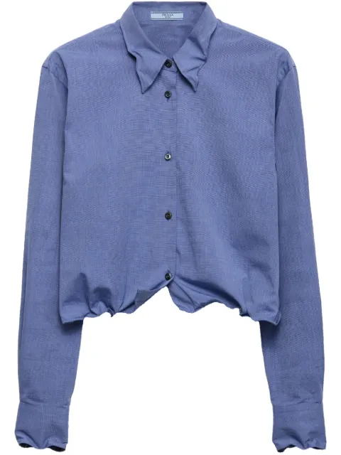 Prada Fil-à-fil shirt Blue P414ISOOO15CO